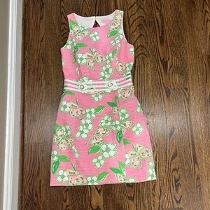 Lily Pulitzer Dress with Gold Accents